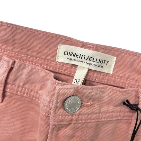 New Women’s Current/ Elliot The Riviera Mid Rise Shorts Size 32 - Picture 4 of 12